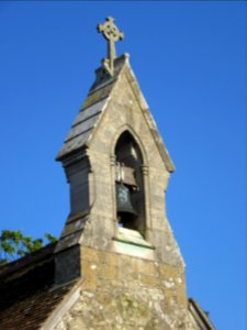 St Edmund's Church, Church Road, Wootton (May 2016) (Bell-cot)