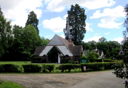 St Edward the Martyr Orthodox Church, Brookwood Cemetery, Brookwood (June 2015) (1)