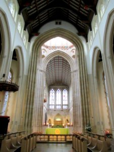 St Edmudsbury cathedral, looking east photo