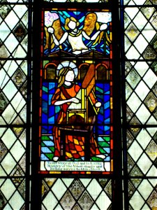 St Cecilia window, Weedon Bec