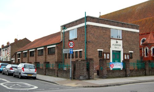 St Joseph's RC Church, Tangier Road, Copnor, Portsmouth (October 2017) (Church Hall)