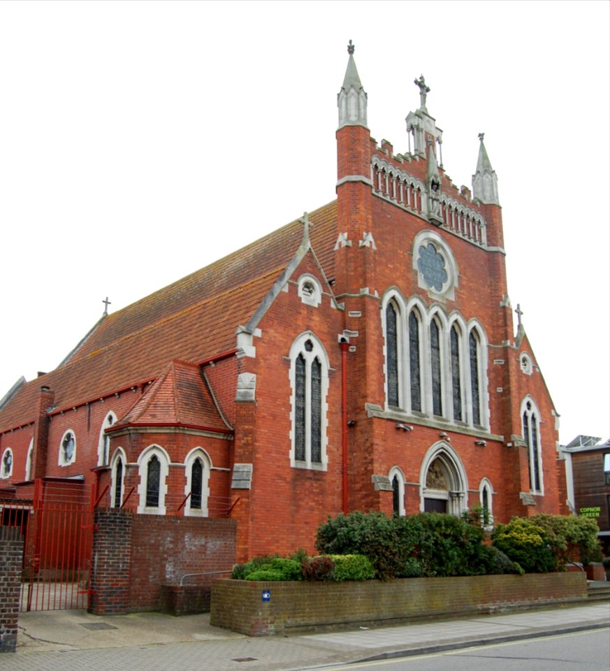 St Joseph's RC Church, Tangier Road, Copnor, Portsmouth (October 2017) (1)