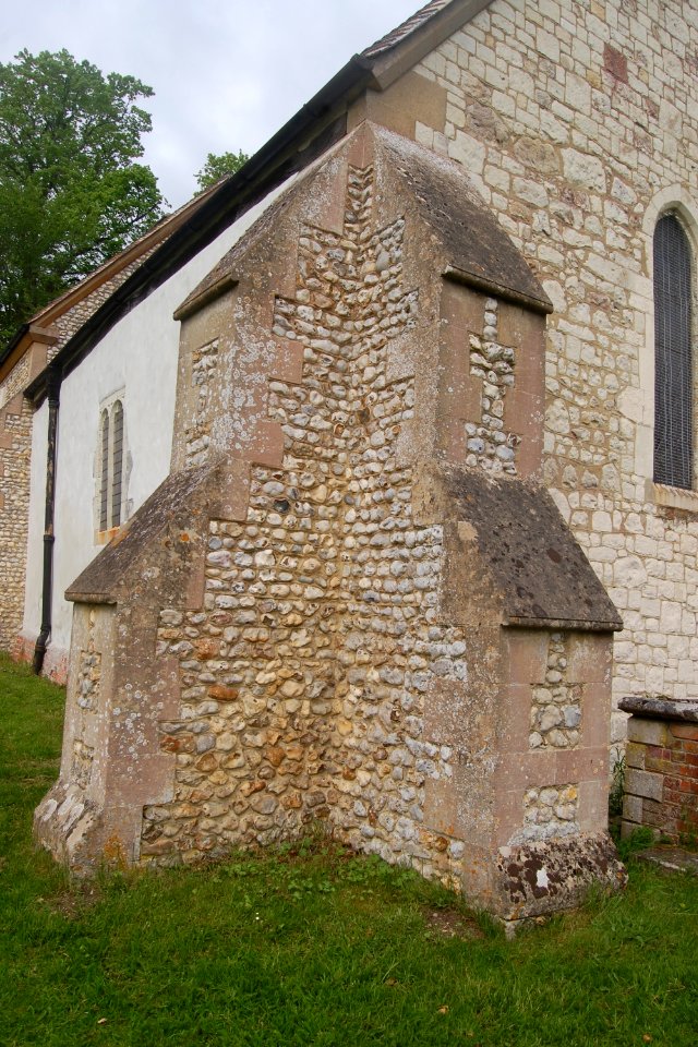 St Mary's Church, Church Lane, Bentley (NHLE Code 1094090) (May 2021) (Buttress)