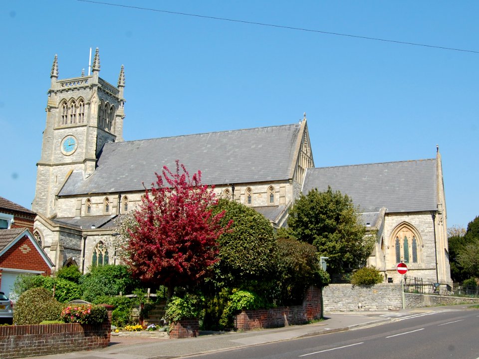 St Mary's Church, Anglesey Road, Alverstoke, Gosport (NHLE Code 1232651) (April 2019) (1)