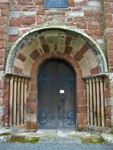 St Eata, Atcham, North door