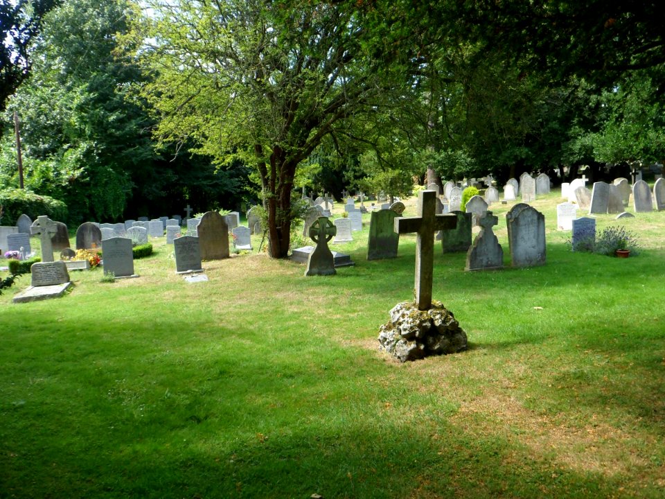 St Giles' Church, Park Road, Ashtead Park (August 2013) (Churchyard) (4)