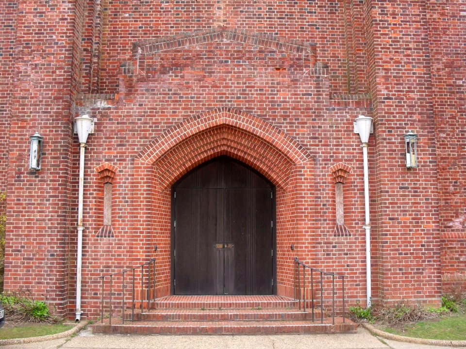 St Elisabeth's Church (Original Building), Victoria Drive, Downside, Eastbourne (NHLE Code 1252676) (March 2010) (Entrance Porch)