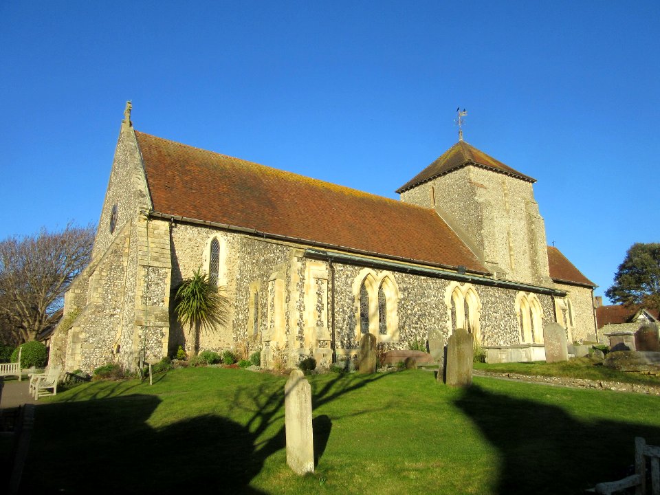 St Margaret's Church, The Green, Rottingdean (NHLE Code 1381000) (December 2016) (4)
