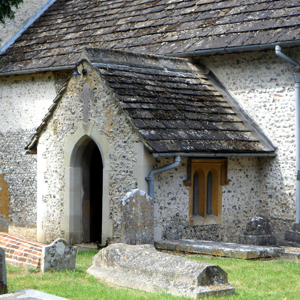 St Giles' Church, Park Road, Ashtead Park (NHLE Code 1028685) (August 2013) (Entrance Porch)