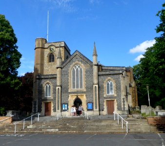 St Martin's Church, Church Street, Epsom (NHLE Code 1028592) (August 2013) (1)