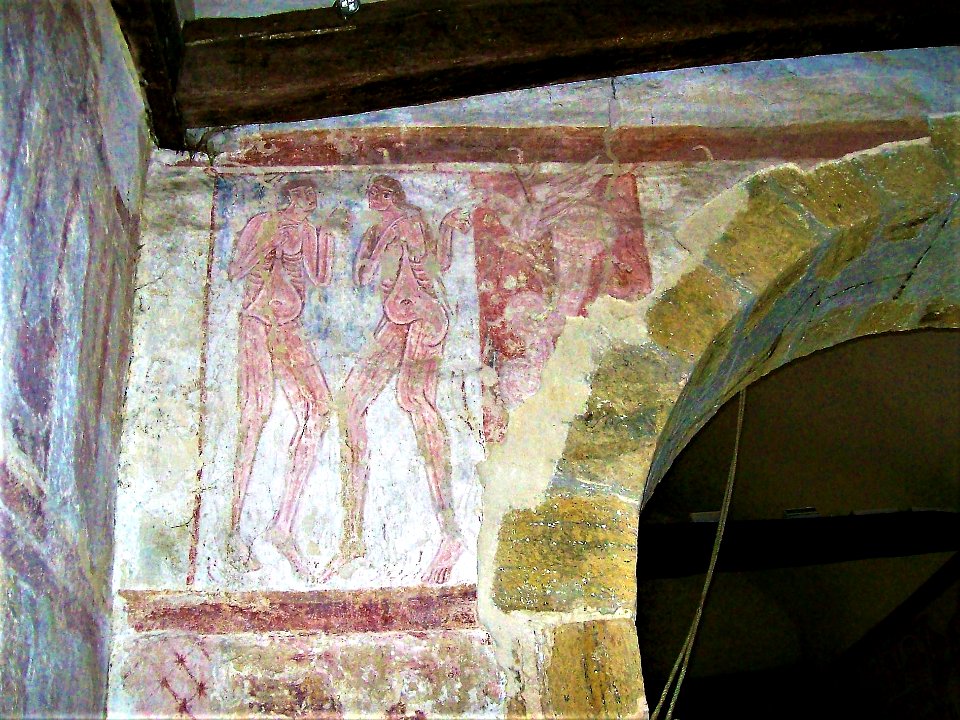 St Botolph, Hardham, murals 4