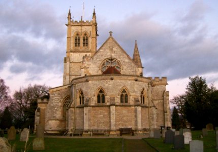 St Helen, Escrick, from east