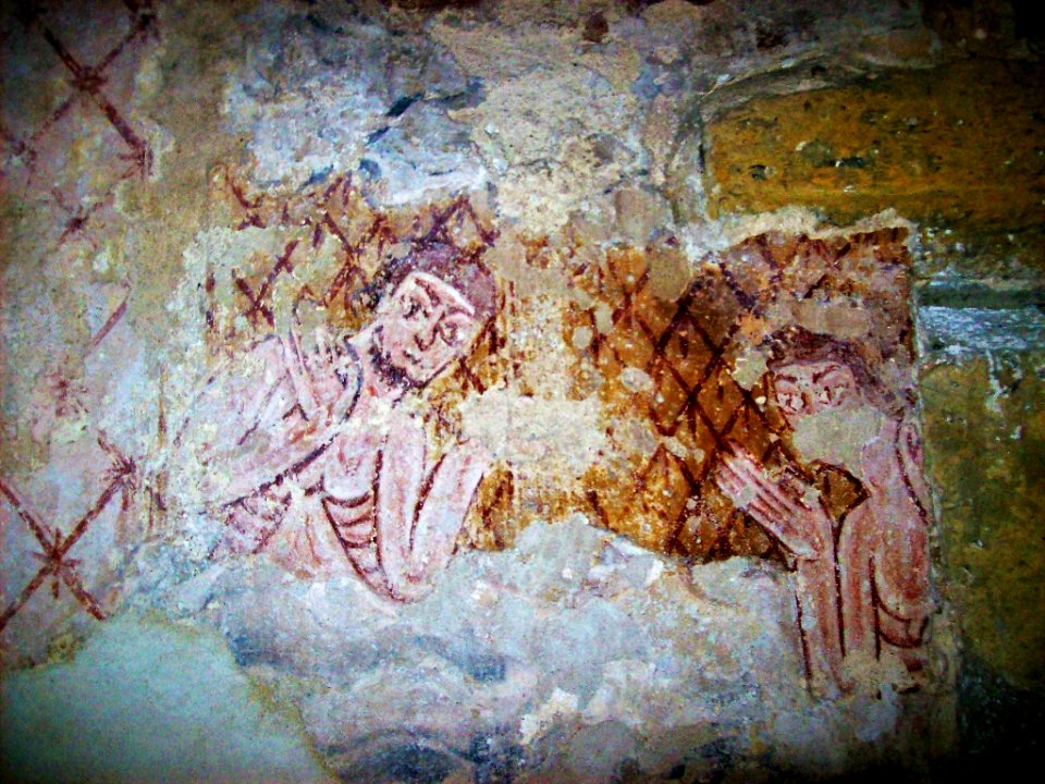 St Botolph, Hardham, murals 2