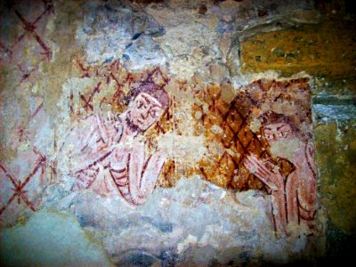 St Botolph, Hardham, murals 2