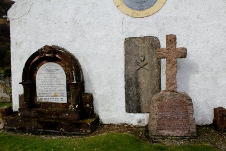 St Bride's skull and crossbones photo