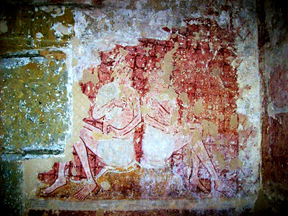 St Botolph, Hardham, murals 10