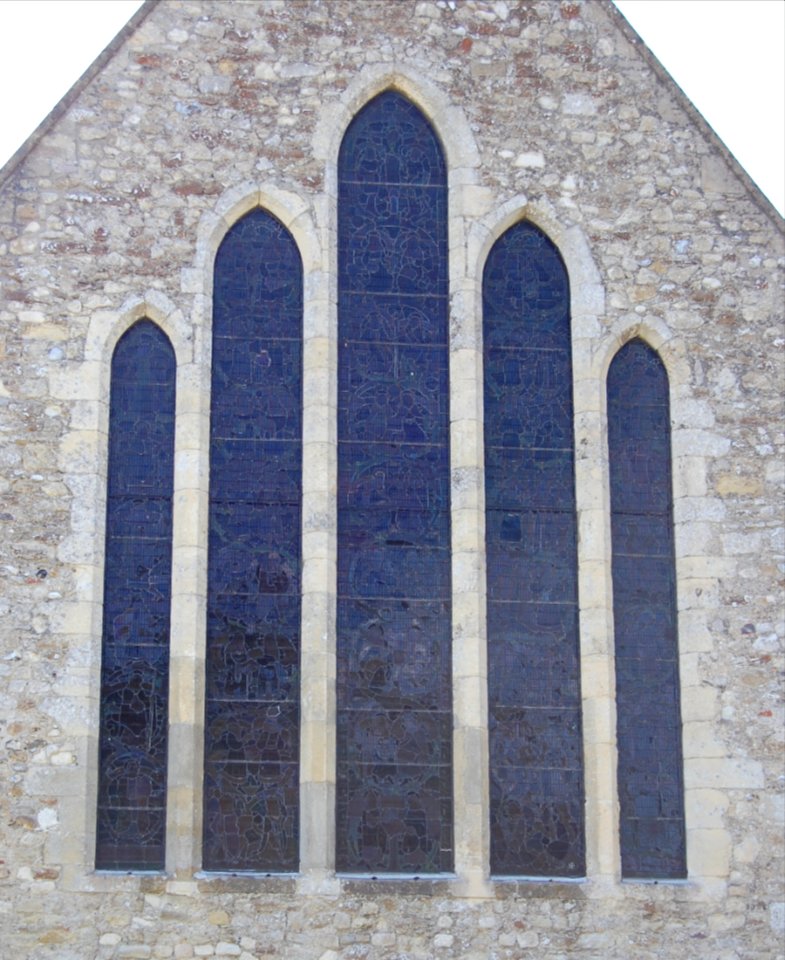 St Mary's Church, Church Road, Hayling Island (May 2019) (East Window)