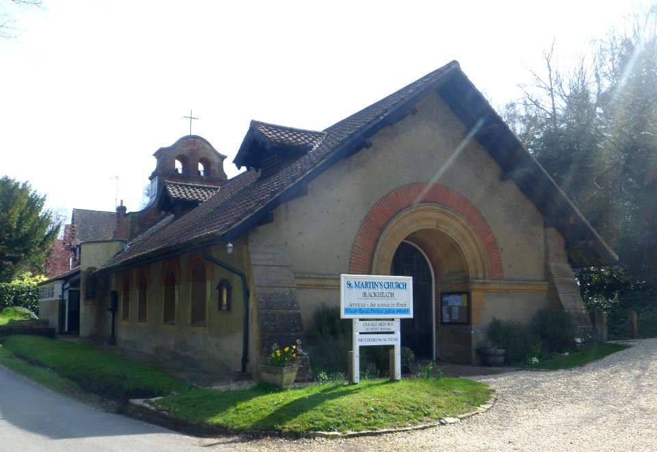 St Martin's Church, Blackheath Lane, Blackheath Village (March 2014) (2)
