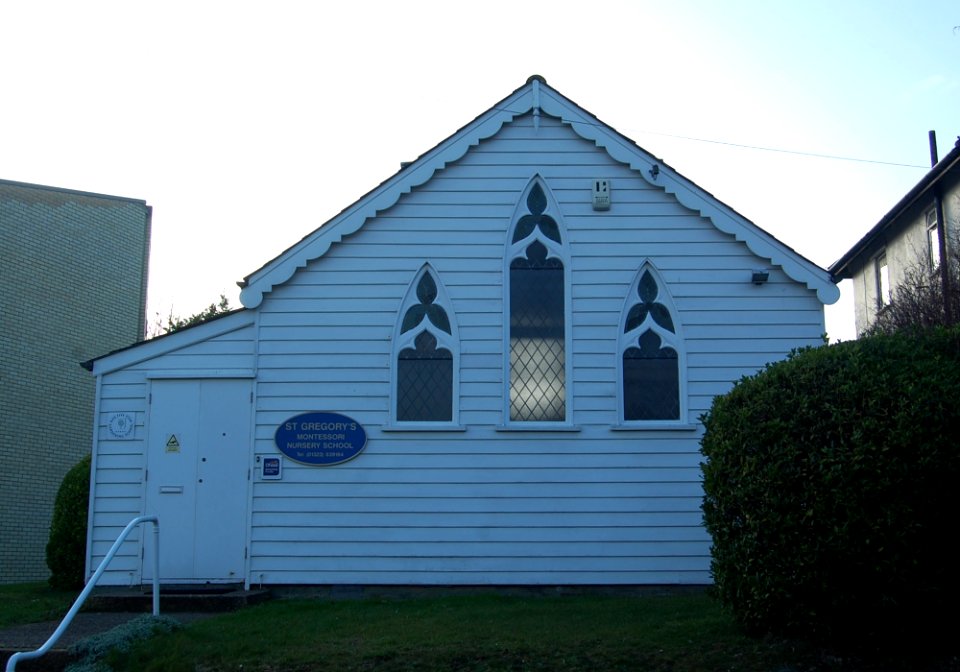 St Gregory's Church, Victoria Drive, Downside, Eastbourne (February 2019) (Original Church) (1)
