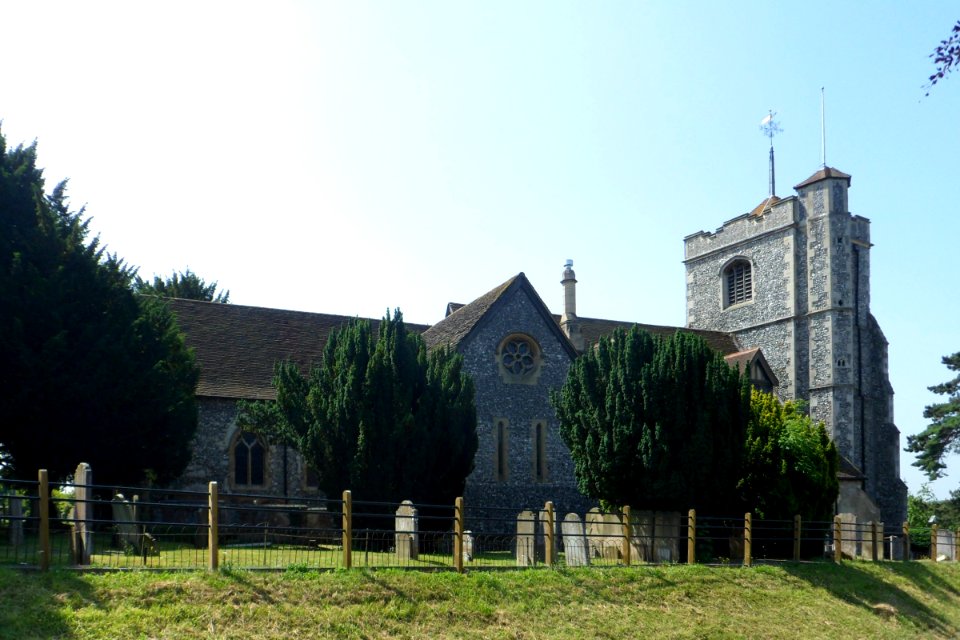 St Mary and St Nicholas' Church, Church Road, Leatherhead (NHLE Code 1190429) (July 2013) (4)