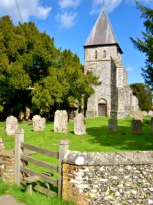 St Mary, Eastling from West
