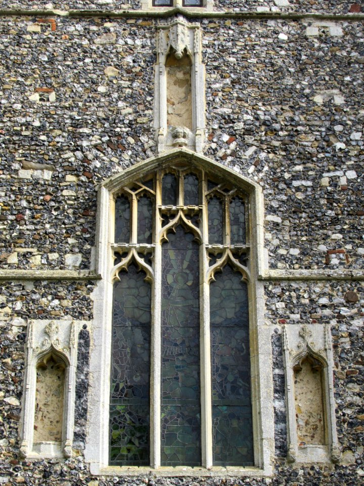 St Mary, Early Soham, west window