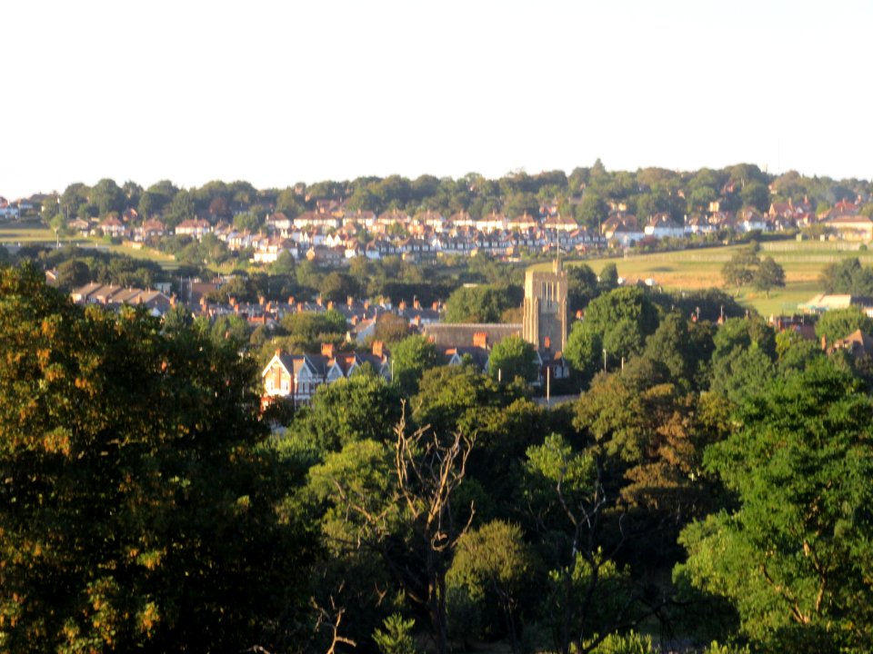 St Mary's RC Church, Surrenden Road seen from Highcroft Villas, Prestonville, Brighton (August 2016) (4)