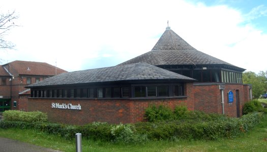 St Mark's Church, Pinehill Road, Bordon (May 2021) (1)