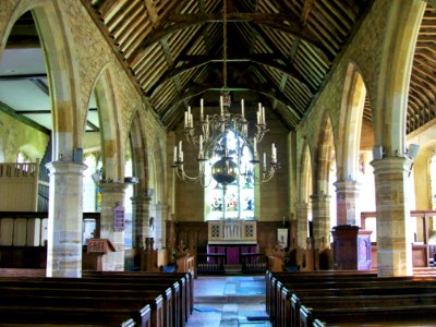 St Mary, Chiddingstone, interior photo