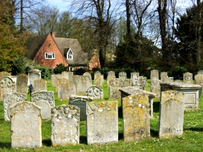 St Mary, Buckden, churchyard