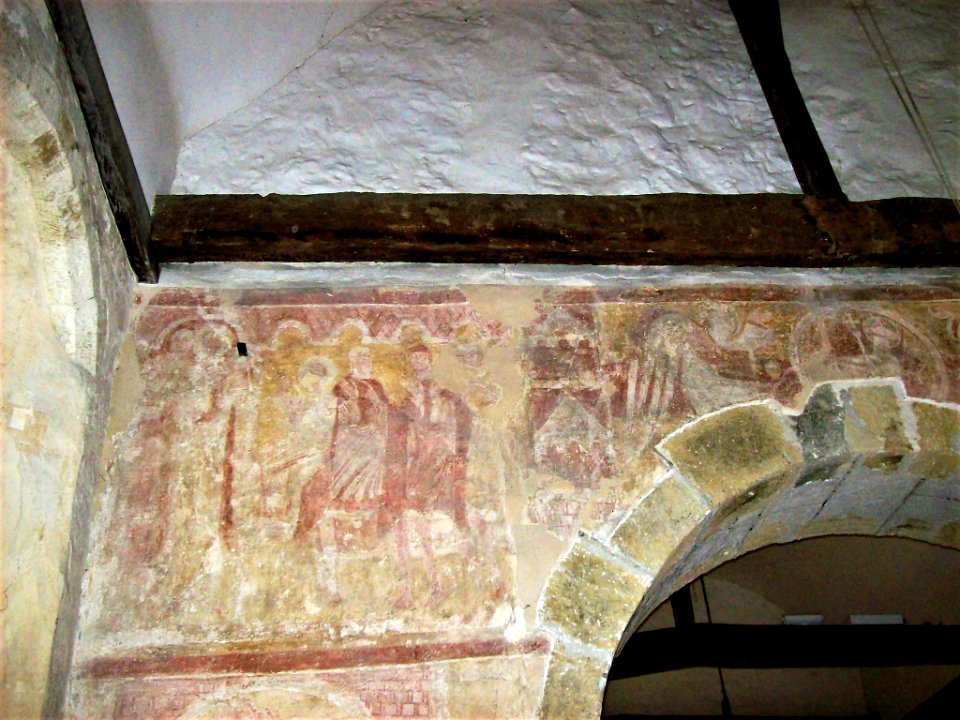 St Botolph, Hardham, murals 13