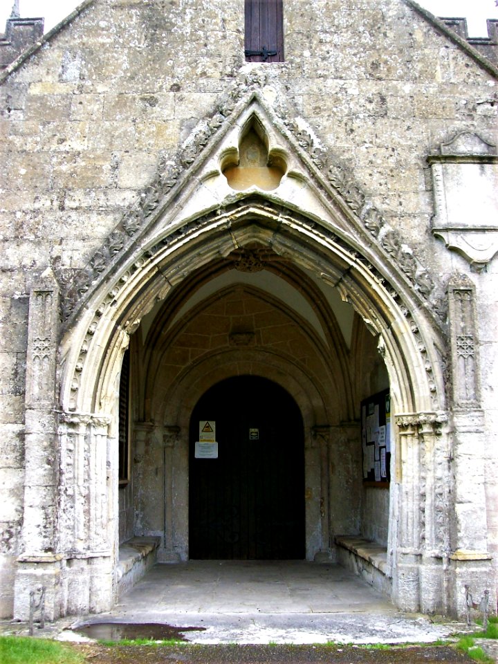 St Mary, Bishops Cannings, south porch