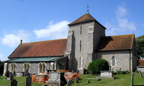 St Margaret's Church, The Green, Rottingdean (NHLE Code 1381000) (August 2010)