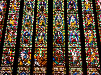 St Mary, Shrewsbury, Jesse window 03
