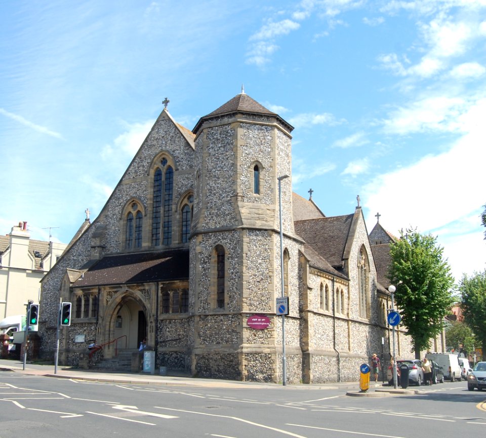 St Luke's Church, Queen's Park Road, Queen's Park, Brighton (NHLE Code 1380790) (July 2019) (1)