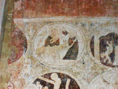 St Mary, Brook, wall painting 03
