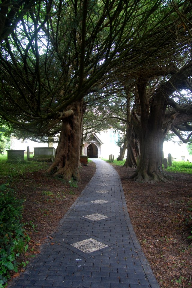 St Mary's Church, Church Lane, Bentley (NHLE Code 1094090) (May 2021) (Pathway to Entrance)