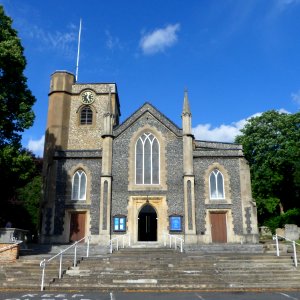 St Martin's Church, Church Street, Epsom (NHLE Code 1028592)