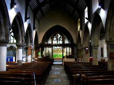 St Martin, Alfreton, interior