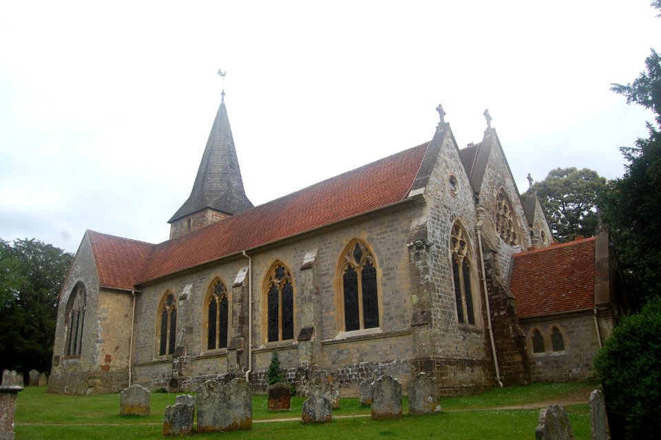 St Mary's Church, Church Lane, Bramshott (NHLE Code 1094480) (July 2019) (2)