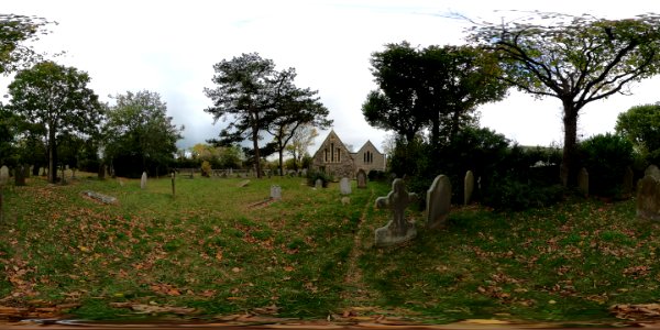 St Mark's Church, Little Common, Bexhill (outdoor) (360 panorama)
