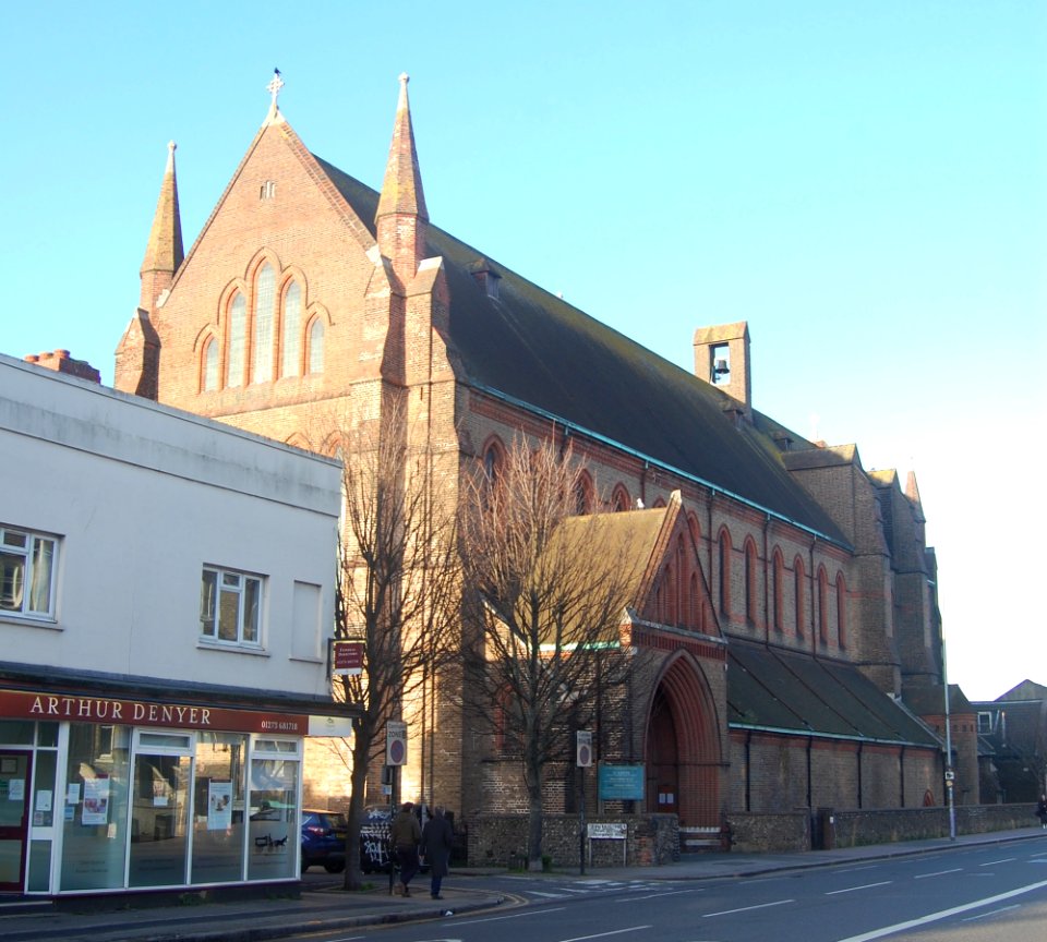 St Martin's Church, Lewes Road, Brighton (NHLE Code 1381667) (February 2020) (1)