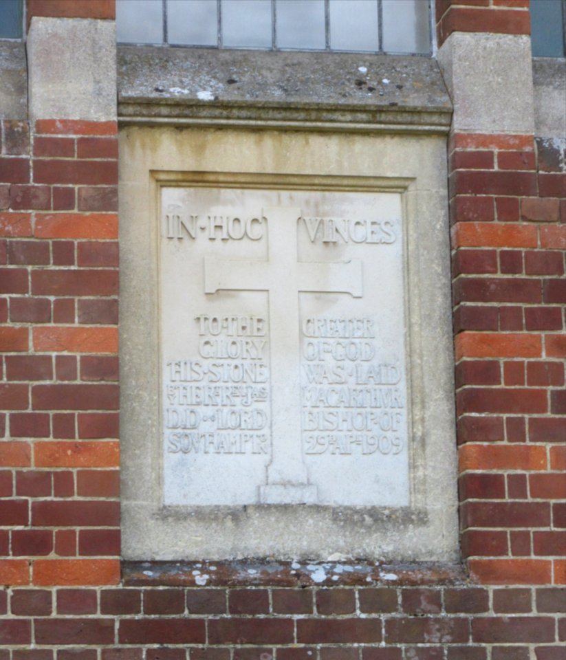 St Mark's Church, Station Road, Wootton (May 2016) (Datestone)