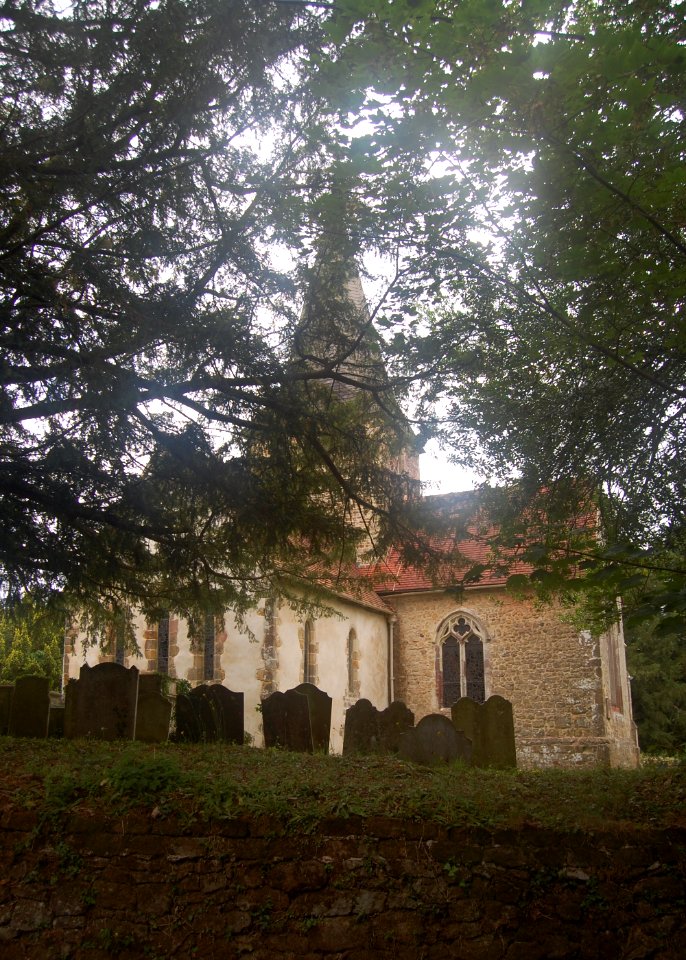St Mary's Church, Church Lane, Bramshott (NHLE Code 1094480) (July 2019) (1)