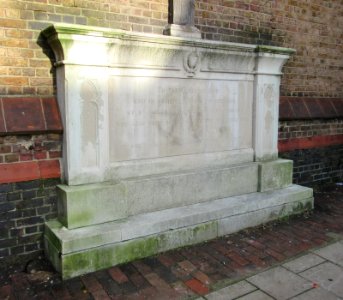 St Martin's Church, Lewes Road, Brighton (NHLE Code 1381667) (November 2015) (War Memorial)