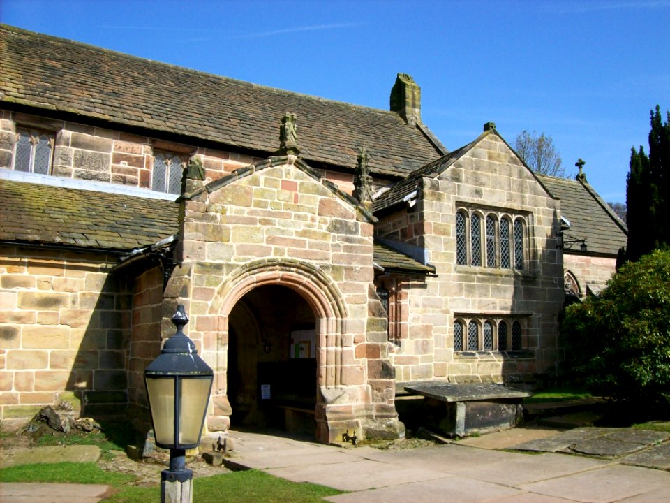 St Mary's, Nether Alderley, porch