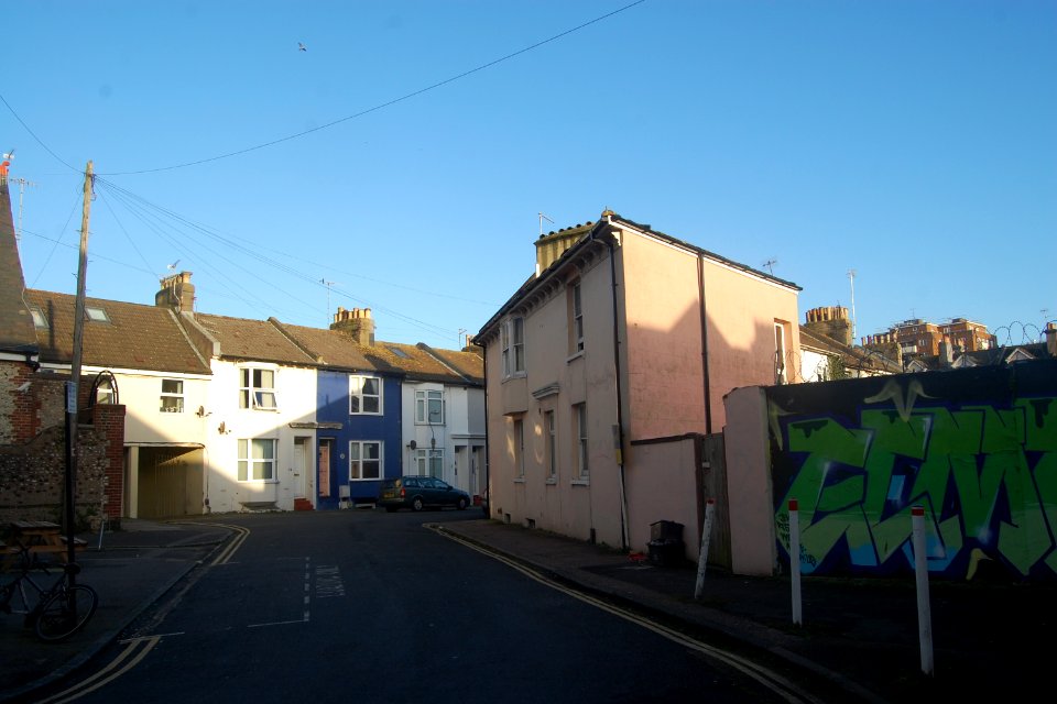 St Martin's Street, Brighton (February 2020)