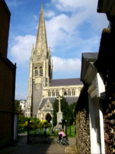 St Martin, Dorking, the spire