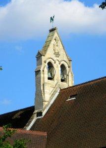 St Mary's Church, Church Road, Long Ditton (June 2015) (Bell-cot)