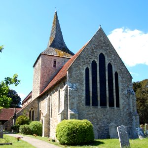 St Mary's Church, Church Road, Hayling Island (NHLE Code 1091616) (May 2019) (2)